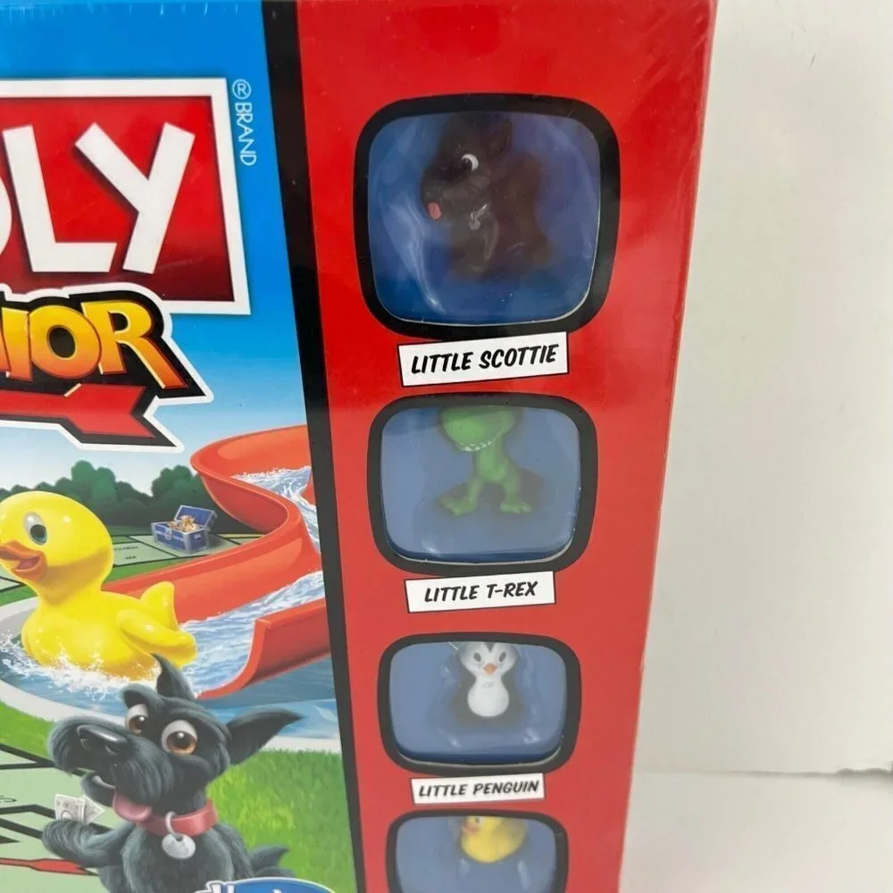 Hasbro Monopoly Junior Board Game My First Monopoly Ages 5+ 2-4 Players‎ Sealed